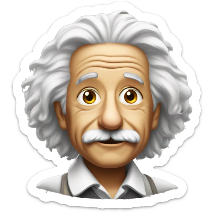Einstein sticker