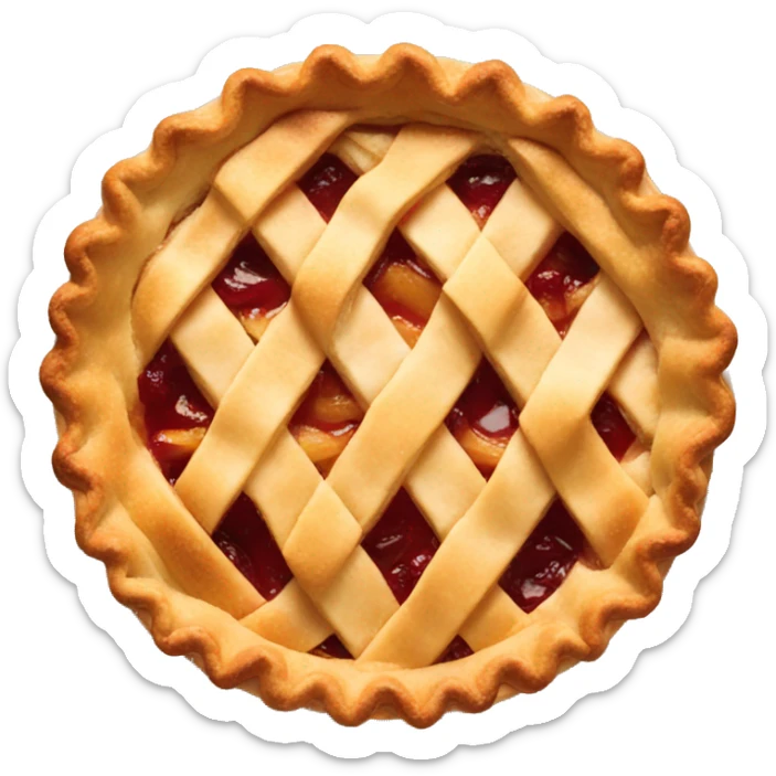 apple pie sticker