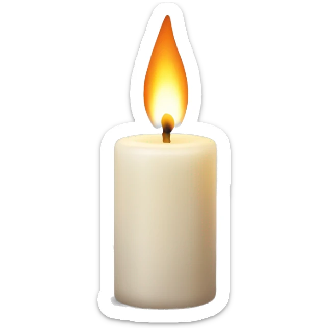 Candle  sticker