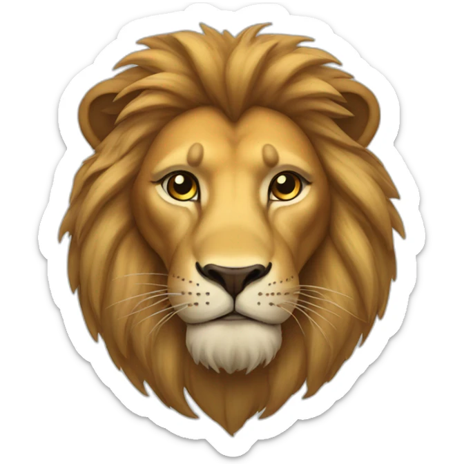 Lion sticker
