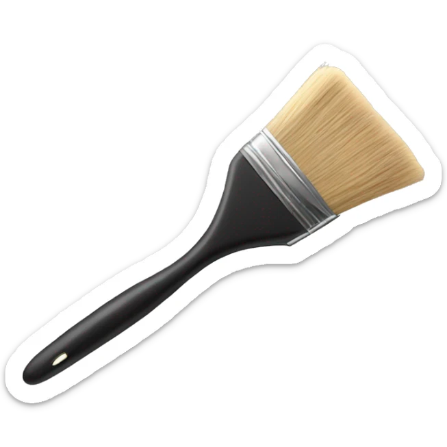 art brush sticker