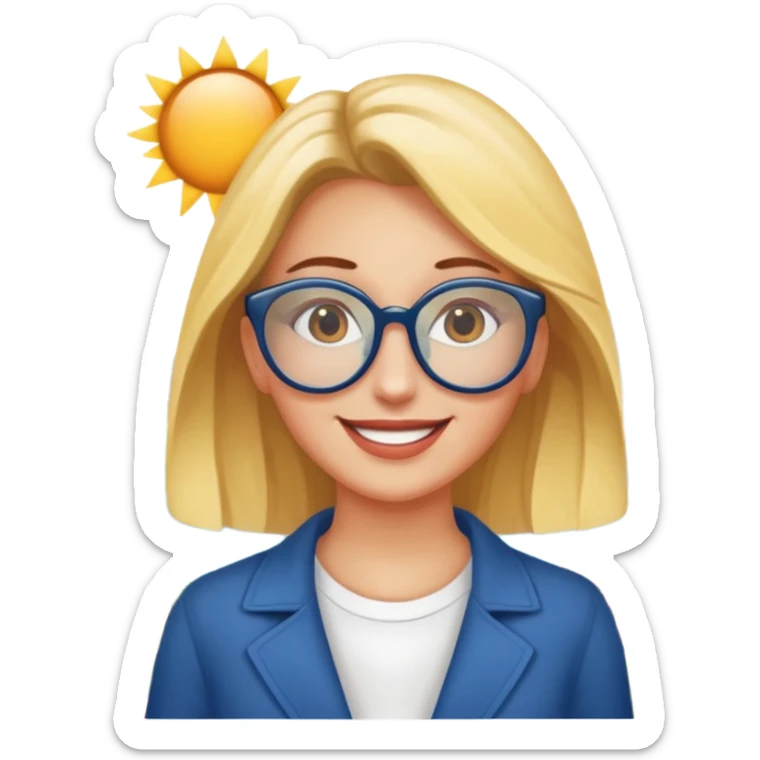 quelqu'un qui admire la vue depuis un point panoramique sur une ville
 sticker