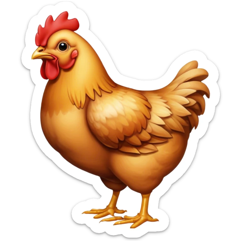chicken sticker