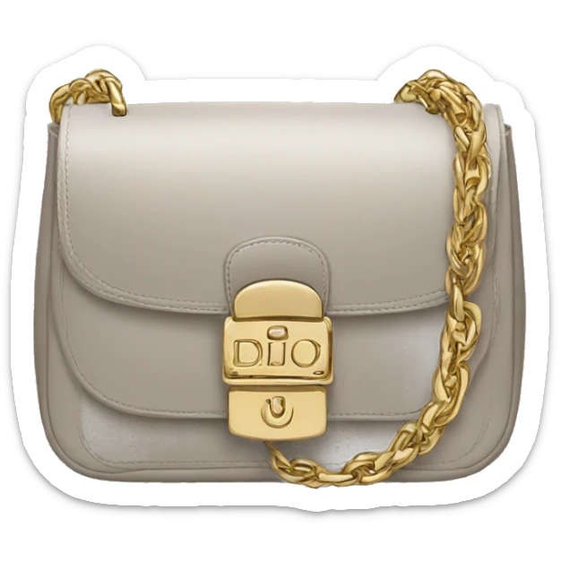 Dior bag sticker