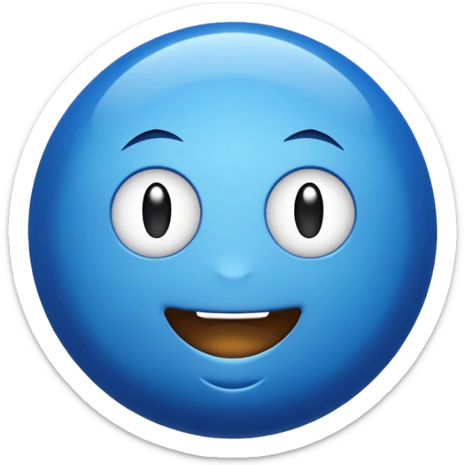 Roblox game verify emoji but in blue colour of roblox sticker
