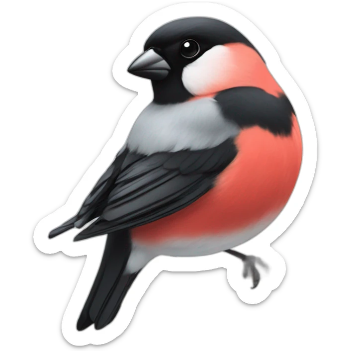 bullfinch of the youth wing of the Popular Front sticker