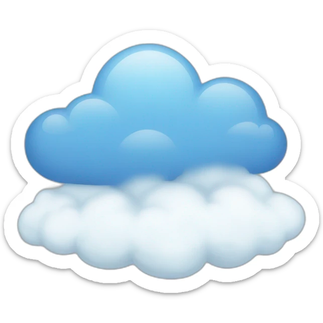 cloud sticker