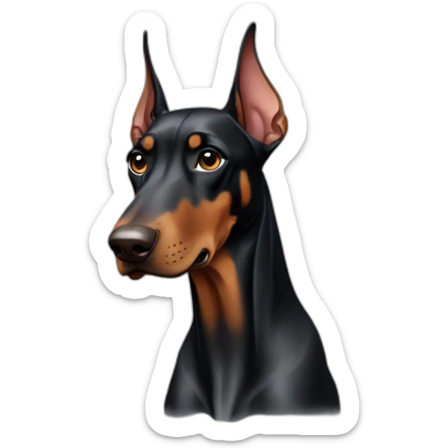 doberman sticker