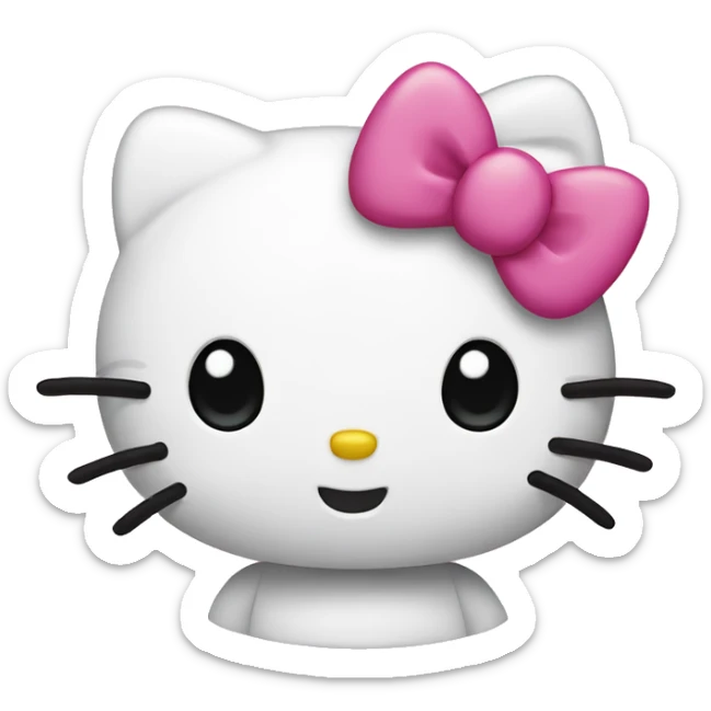 Hello kitty sticker