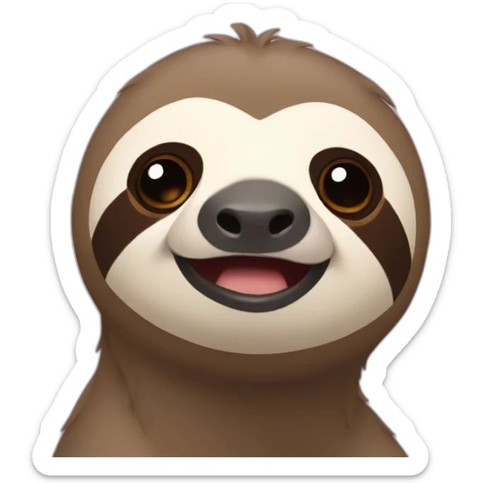 sloth sticker