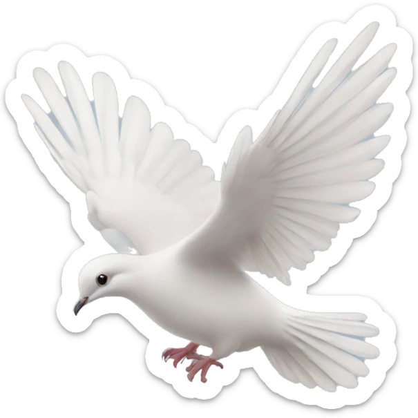 Dove sticker