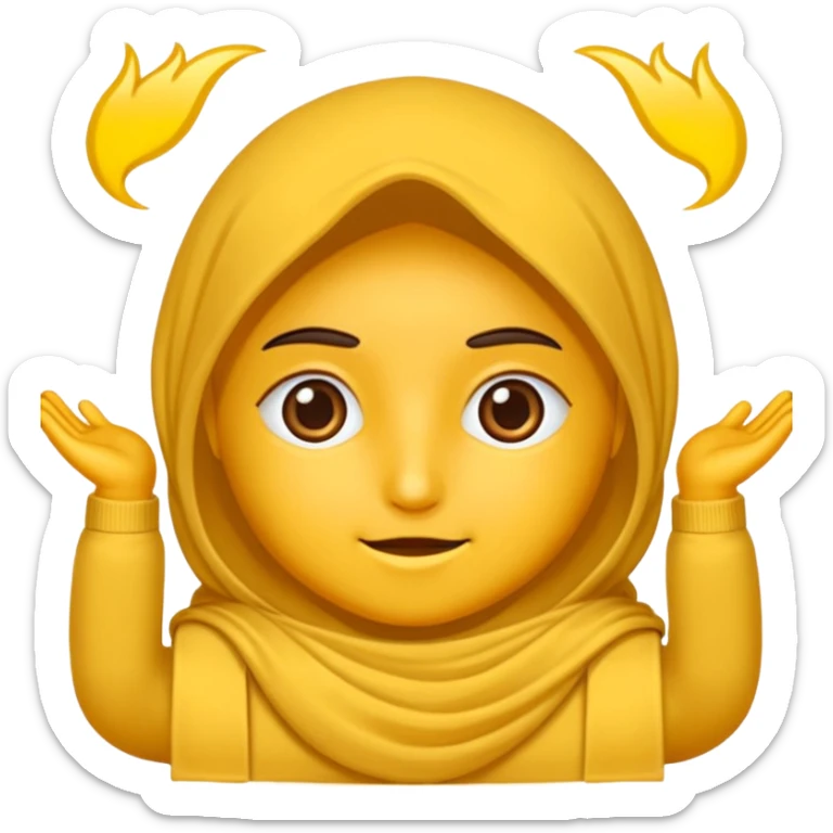 Gülümseyen suratın arkasında hafifçe gözüken ağlayan yüz sticker