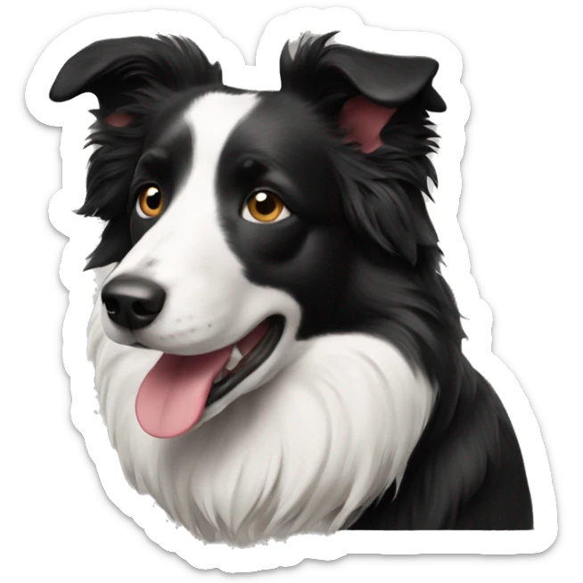 Border collie sticker