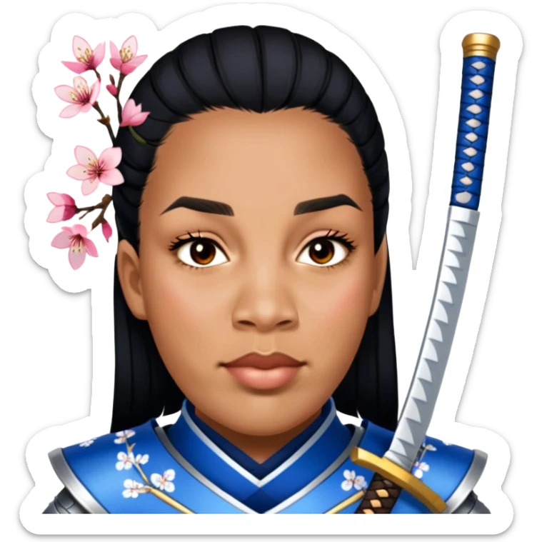 Samurai Warrior sticker