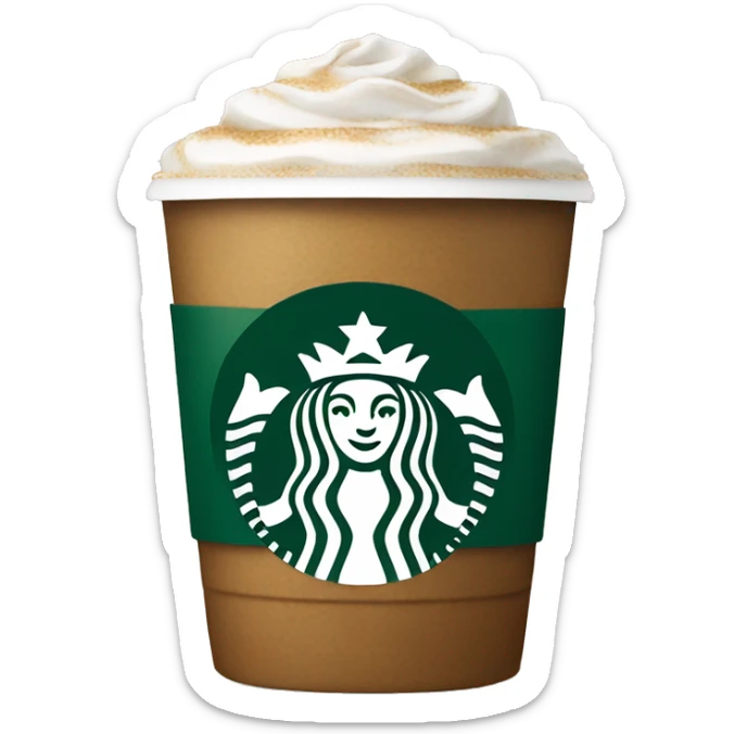 Starbucks sticker
