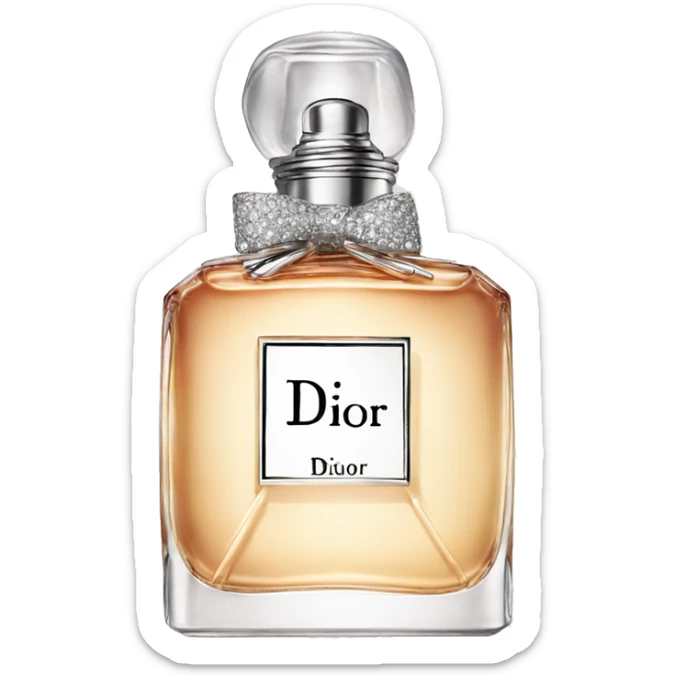 Dior perfume sticker