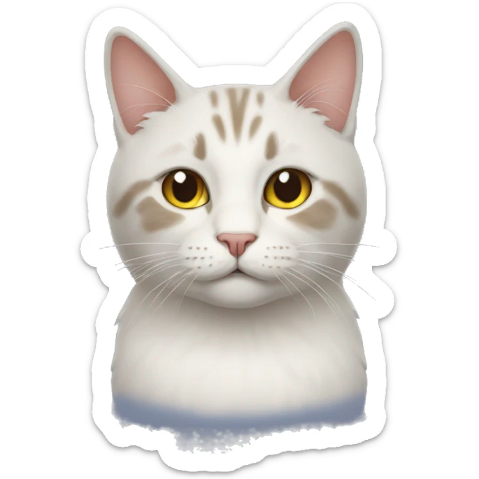 christus cat sticker
