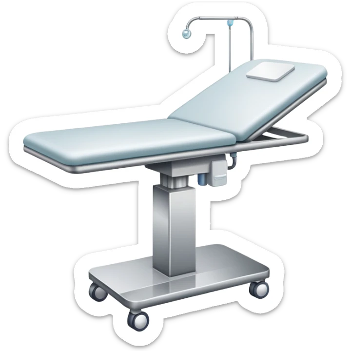 medical table sticker