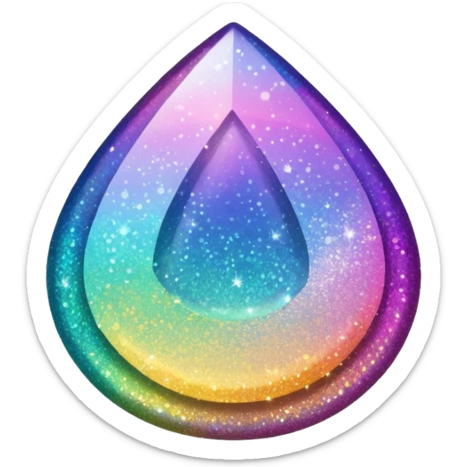 more sparkly sticker