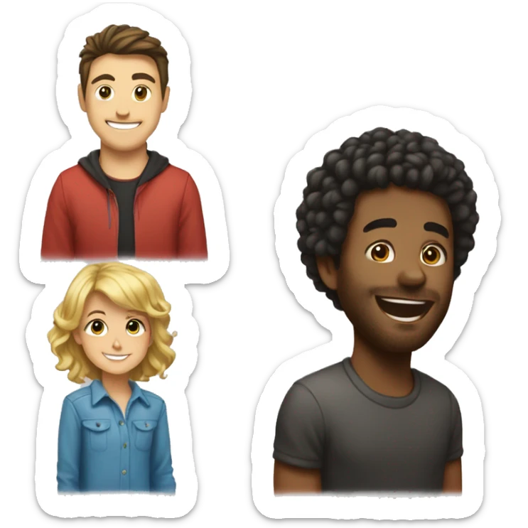 the only way i could be happy with the way the world has turned is by being in the same room with me as the rest and being in a room together and having fun with my family  sticker