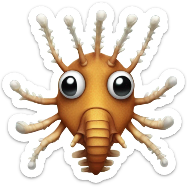 Anomalocaris Weird sticker