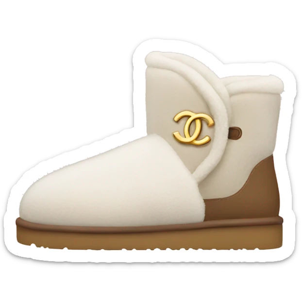 Chanel Ugg sticker