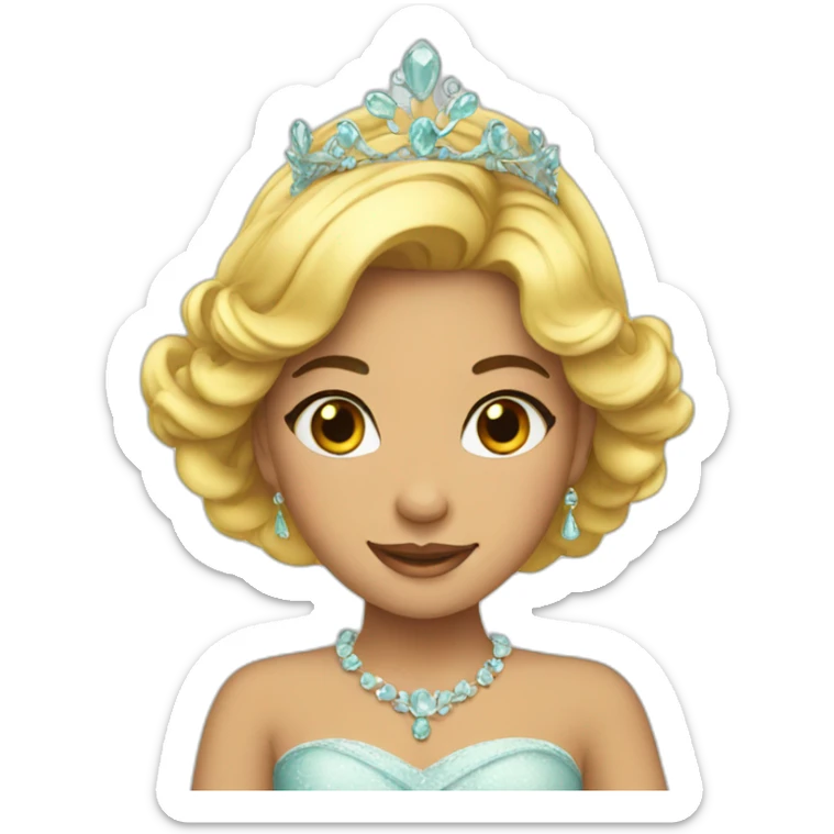 Princesse sticker