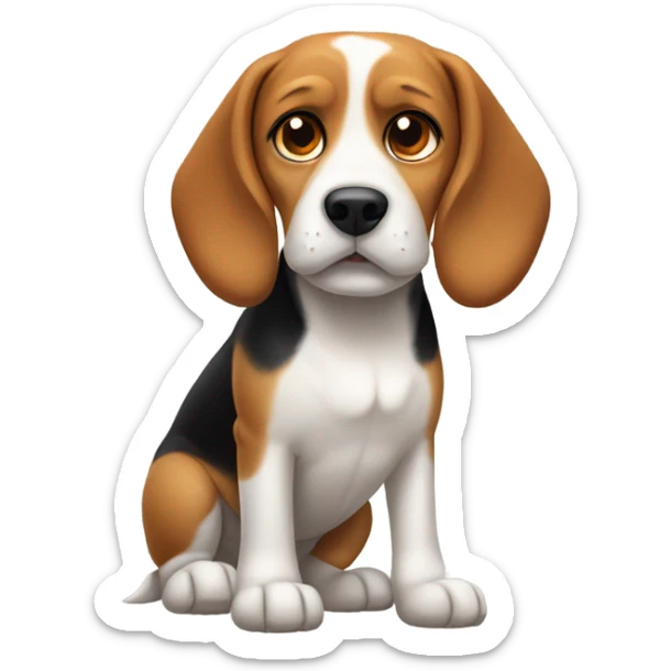 Beagle sticker