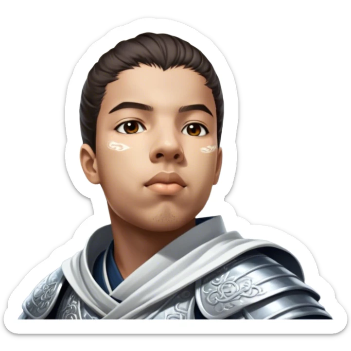 Moonlit Samurai sticker