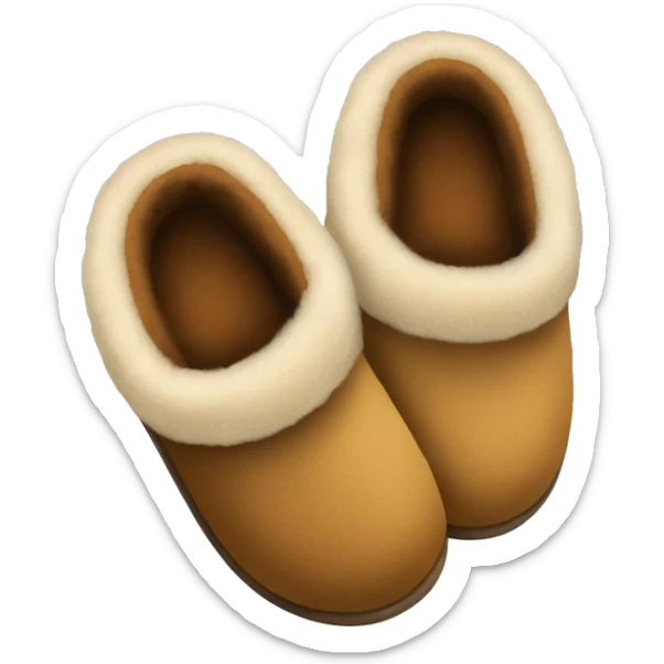 ugg slippers sticker