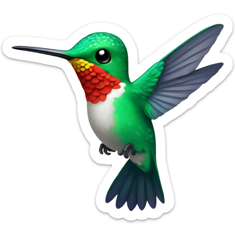 Hummingbird sticker