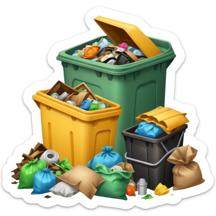 garbage sticker