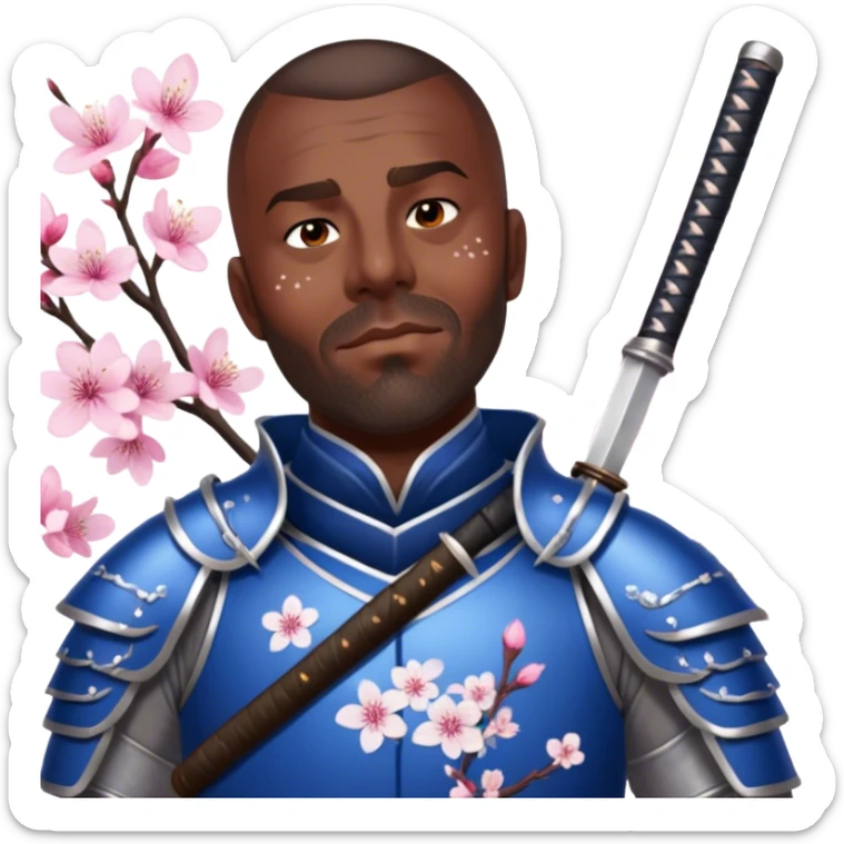 Samurai Warrior sticker