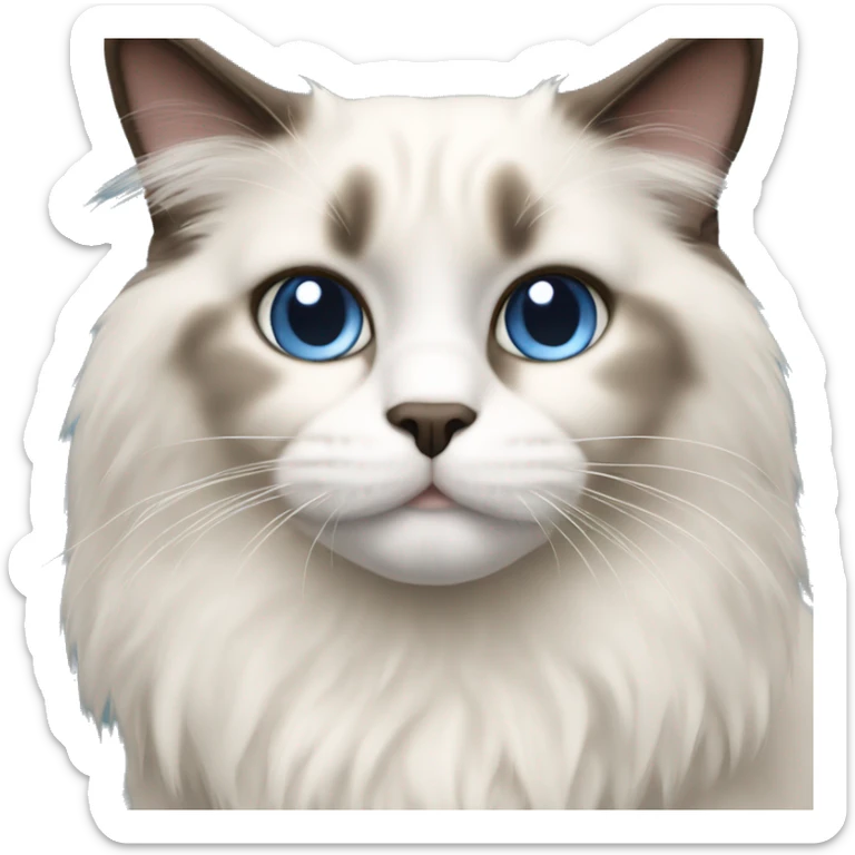 Ragdoll cat sticker