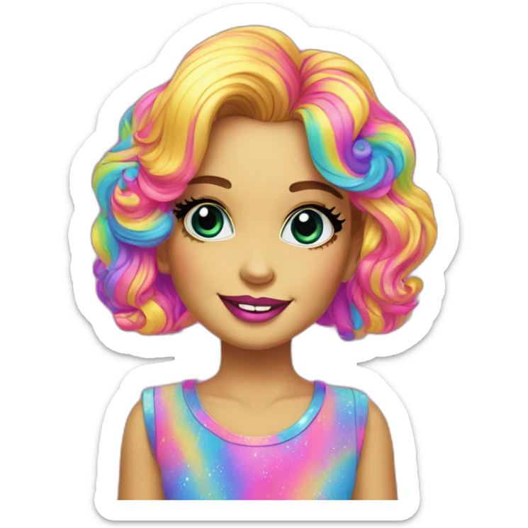 lisa frank sticker
