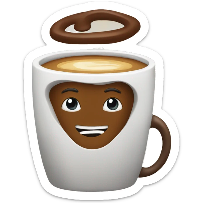 Coffe sticker