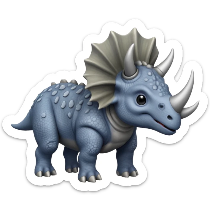 Triceratops  sticker