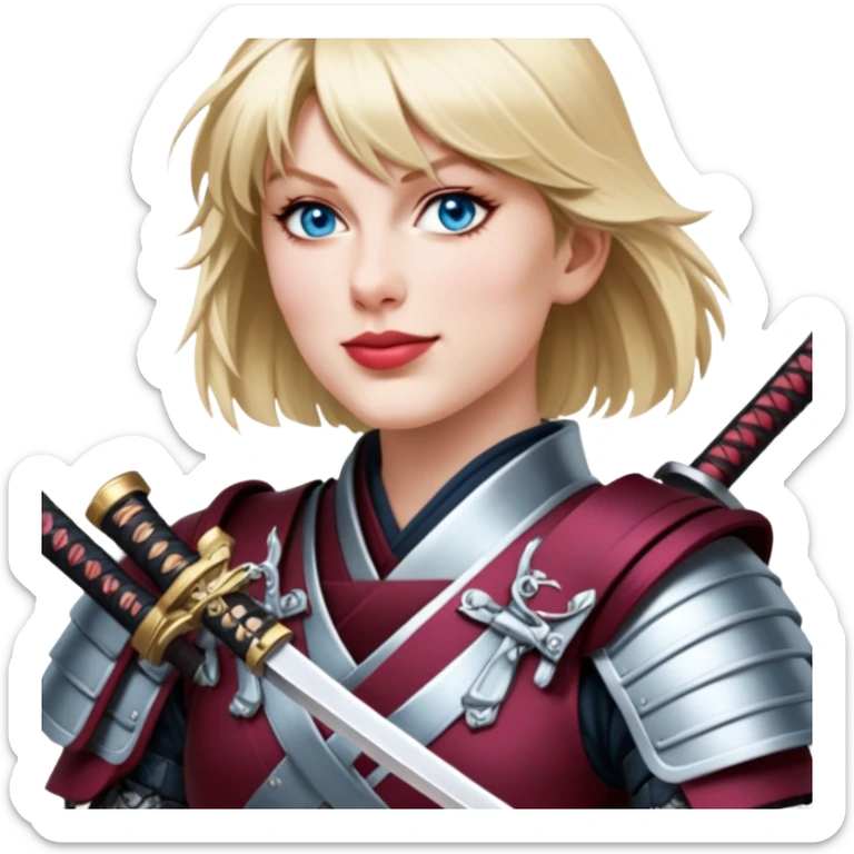 Resolute Samurai sticker