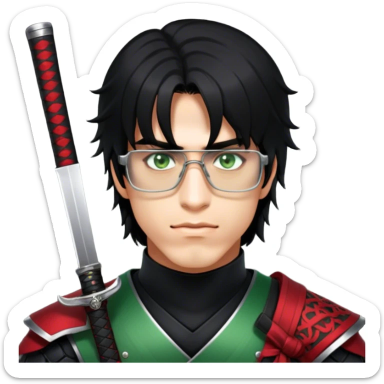 Katana Master sticker