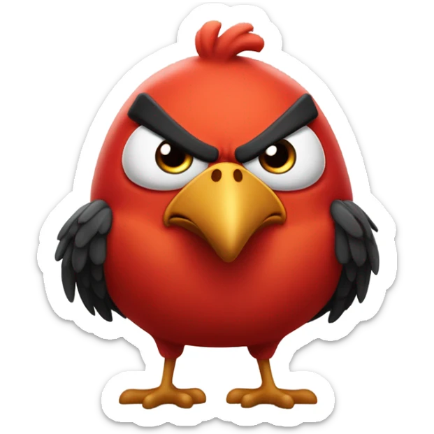 Angry birds terence sticker