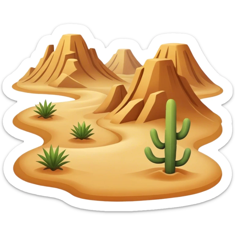 desert sticker