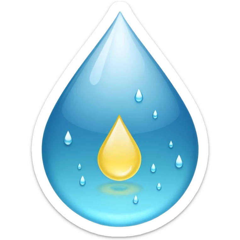 Color palette: soothing blues or teals for trust and calm, with one bright accent (yellow spark or dot) as the “curated signal” you won’t miss. sticker