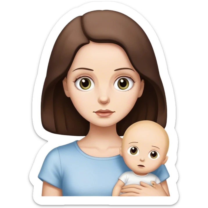 Stewie in family guy held by Lana Del Rey sticker