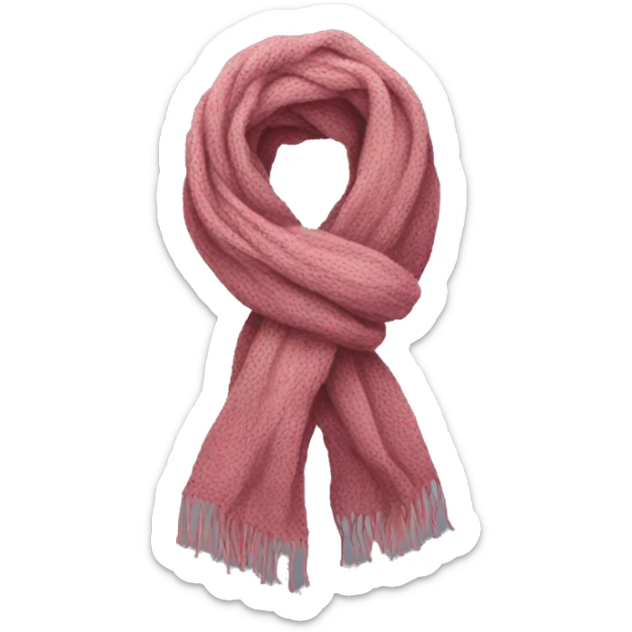 Scarf sticker