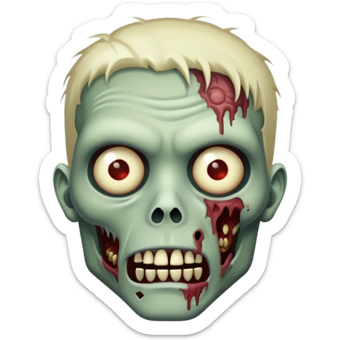 zombie sticker