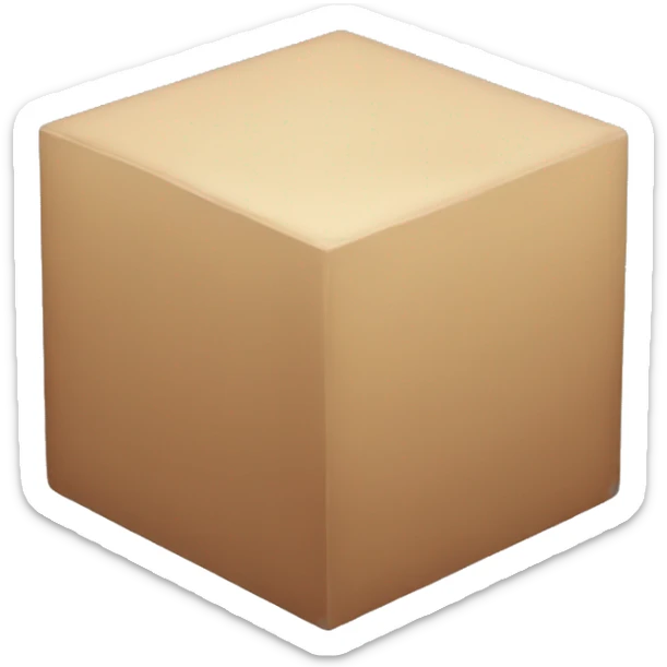 ground cube sticker