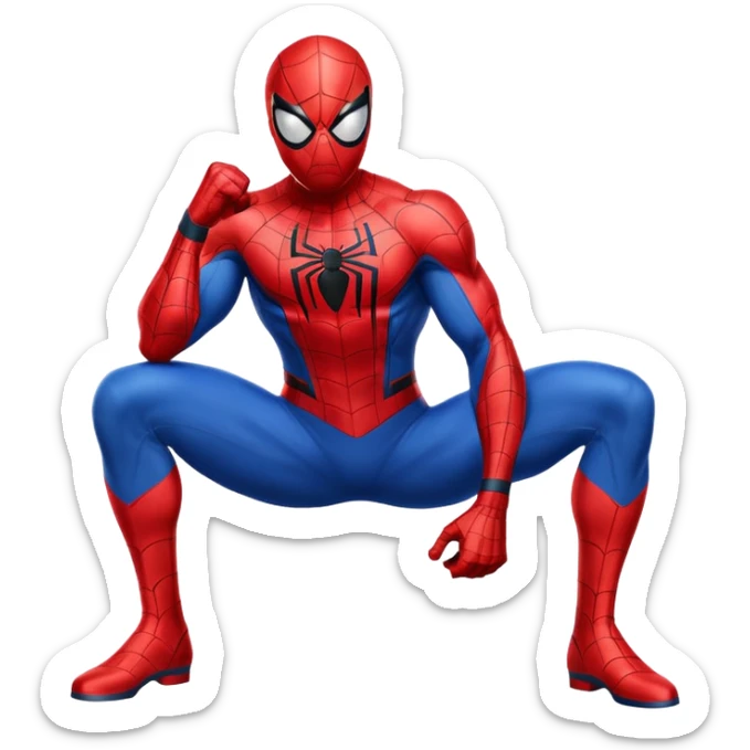 spiderman sticker