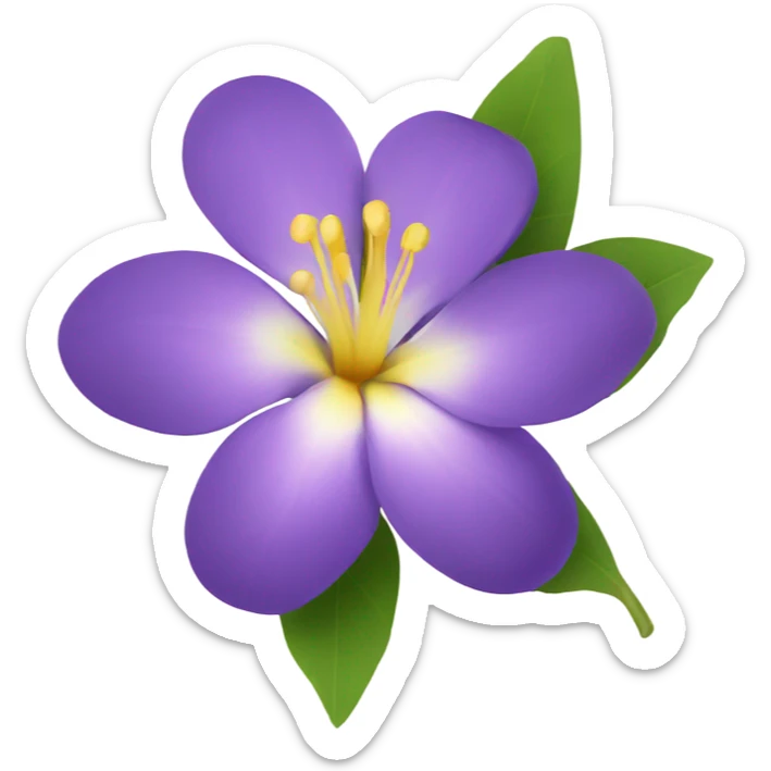 thai flower sticker
