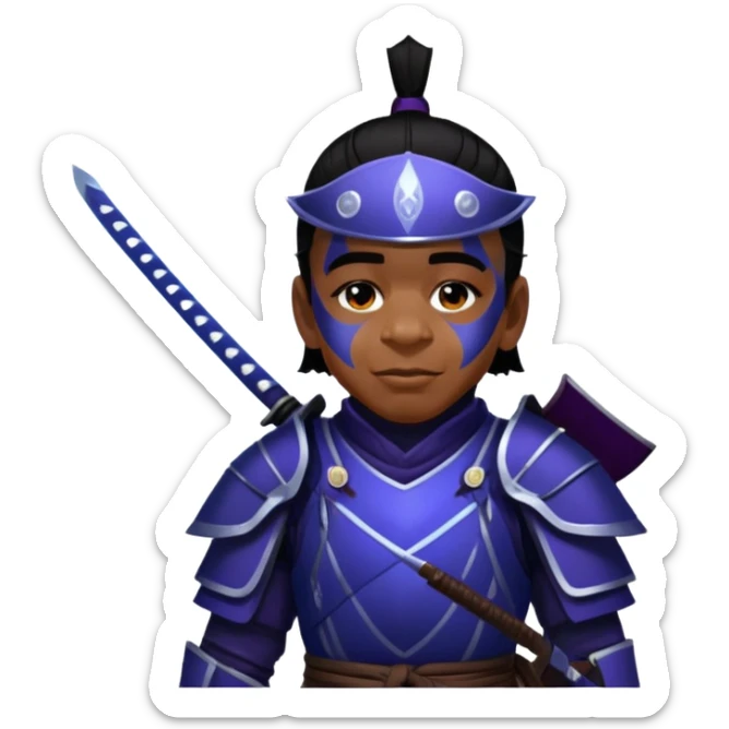 Mystic Samurai sticker