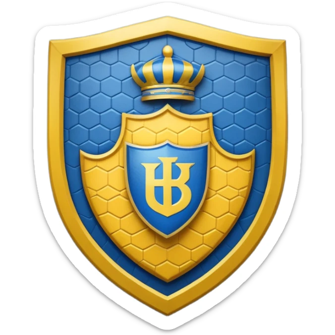 The real logo of the danish football club Brøndby IF sticker